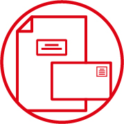 Clark Printing direct mail icon